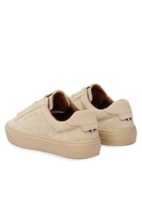 TOMMY HILFIGER - Tommy Hilfiger Sneakersy Park Premium Suede FM0FM05829 Beżowy. Kolor: beżowy. Materiał: skóra, zamsz #5