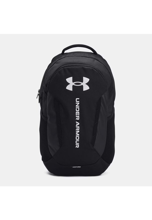 Plecak sportowy miejski szkolny Under Armour Hustle 6 29 litrów. Kolor: czarny, biały, wielokolorowy. Styl: sportowy