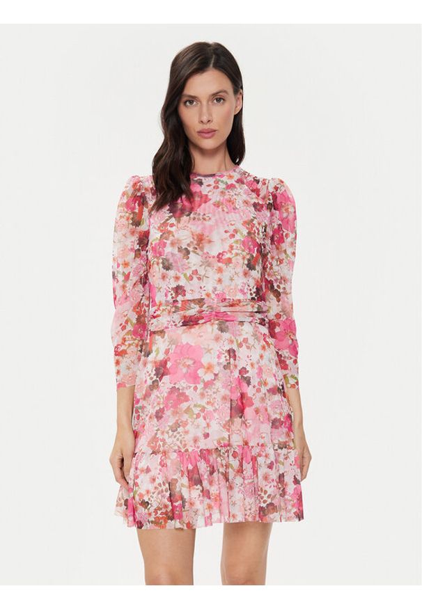 Ted Baker Sukienka letnia Mildrd 275288 Różowy Regular Fit. Kolor: różowy. Materiał: syntetyk. Sezon: lato