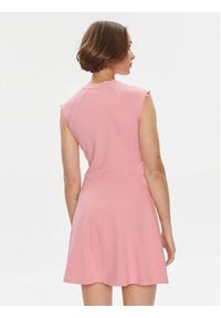 Tommy Jeans Sukienka codzienna Babylock DW0DW17928 Różowy Regular Fit. Okazja: na co dzień. Kolor: różowy. Materiał: bawełna. Typ sukienki: proste. Styl: casual #2