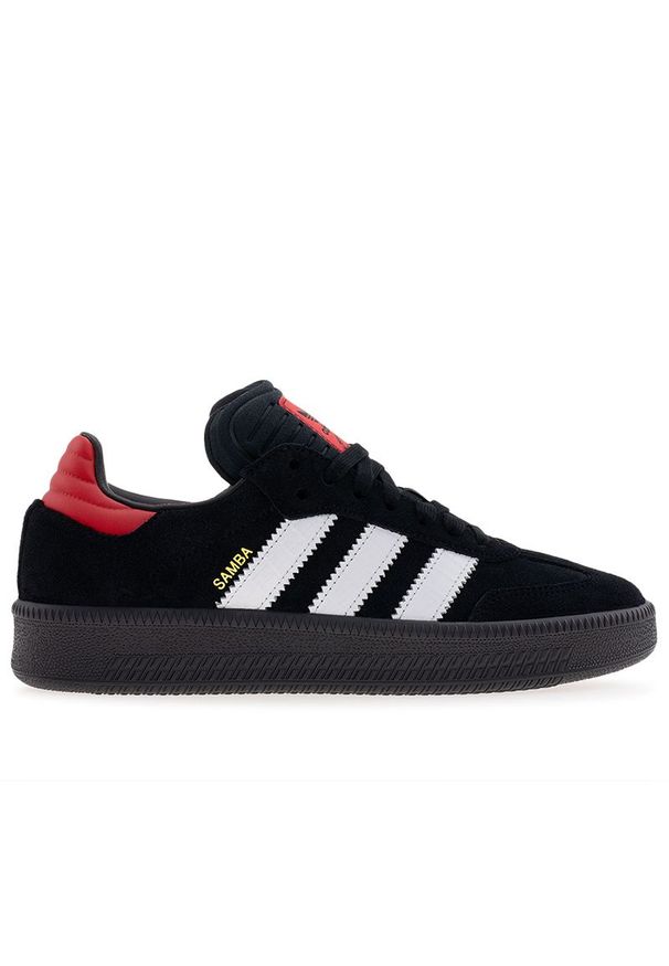 Adidas - Buty unisex adidas Originals Samba XLG IH4347 - czarne. Zapięcie: sznurówki. Kolor: czarny. Materiał: skóra, guma. Szerokość cholewki: normalna. Sezon: lato. Sport: piłka nożna