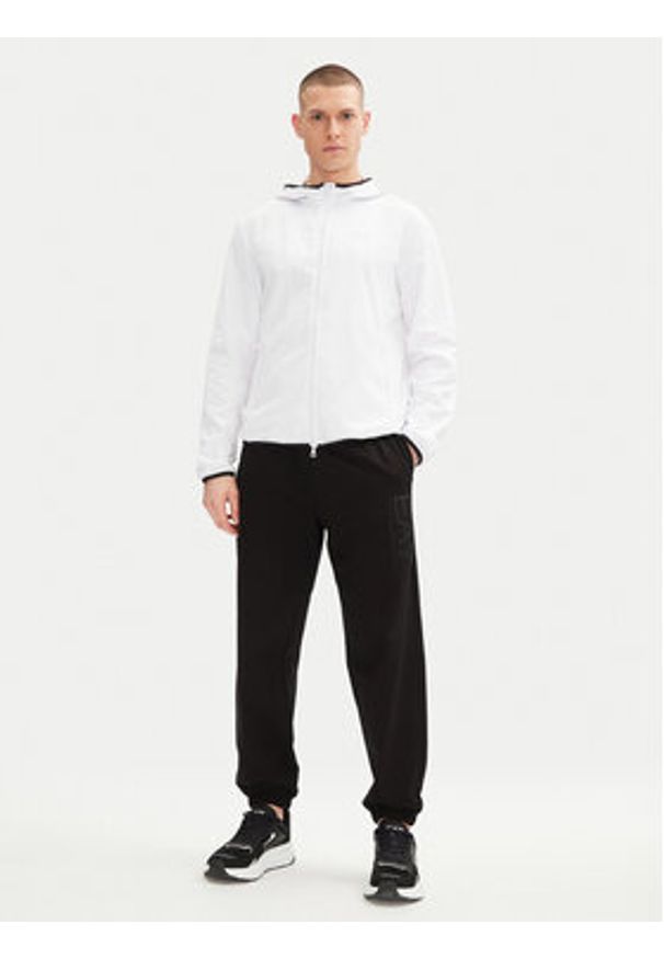 EA7 Emporio Armani Kurtka przejściowa 8NPB22 PNGRZ U0002 Biały Regular Fit. Kolor: biały. Materiał: syntetyk