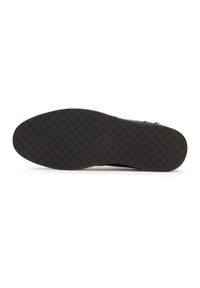 Wittchen - Męskie sneakersy ze skóry licowej na płaskiej podeszwie czarne. Zapięcie: sznurówki. Kolor: czarny. Materiał: skóra. Wzór: gładki. Obcas: na płaskiej podeszwie #3