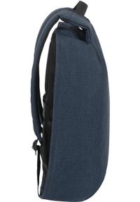 Samsonite 128822-7769 Securipak 15.6'' eclipse blue. Materiał: tkanina, materiał. Styl: biznesowy