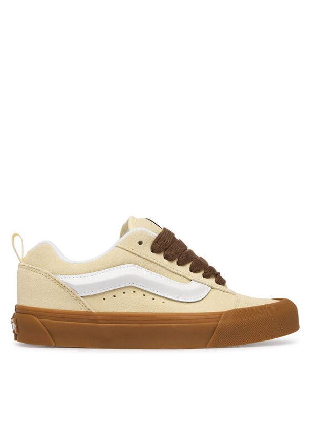 Vans Tenisówki Knu Skool VN000D6ZFLR1 Żółty. Kolor: żółty. Materiał: skóra, zamsz