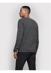 Jack & Jones - Jack&Jones Sweter Hill 12157321 Szary Regular Fit. Kolor: szary. Materiał: bawełna #3