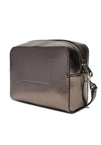 Calvin Klein Jeans Torebka Minimal Monogram Camera Bag Tum K60K612728 Szary. Kolor: szary. Materiał: skórzane #5