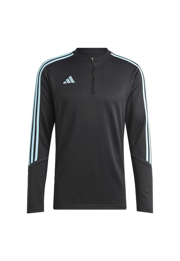 Adidas - Bluza męska adidas Tiro 23 Club Training Top. Kolor: czarny, niebieski, wielokolorowy. Materiał: materiał. Sport: piłka nożna