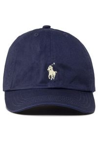 Polo Ralph Lauren Czapka z daszkiem Clsc Cap 323552489004 Granatowy. Kolor: niebieski. Materiał: materiał #3