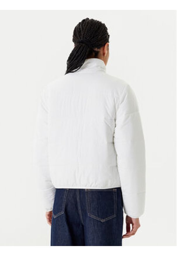 Tommy Jeans Kurtka przejściowa DW0DW20958 Biały Regular Fit. Kolor: biały. Materiał: syntetyk