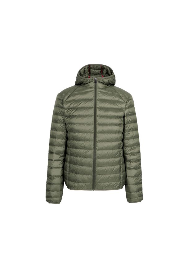 Jott - Kurtka z kapturem JOTT Nico Noos. Typ kołnierza: kaptur. Kolor: zielony. Materiał: puch. Sezon: zima. Sport: narciarstwo