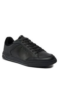 Calvin Klein Sneakersy Low Top Lace Up Lth HM0HM01455 Czarny. Kolor: czarny. Materiał: skóra #2