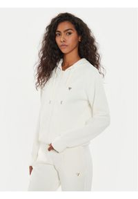 Guess Bluza V4YQ06 KCAY2 Écru Regular Fit. Materiał: syntetyk