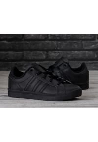 Buty dziecięce sportowe Adidas Coast Star. Kolor: czarny. Sport: turystyka piesza