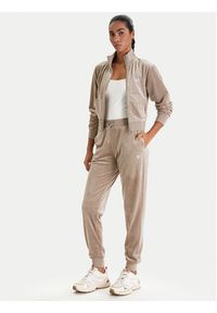 Guess Spodnie dresowe V3BB27 K0232 Beżowy Regular Fit. Kolor: beżowy. Materiał: syntetyk #4