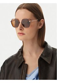 Nine West Okulary przeciwsłoneczne CEO-NW55240S Złoty. Kolor: złoty #4