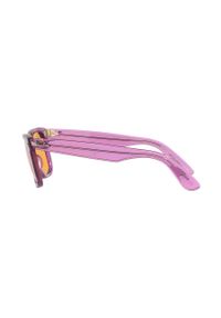 Ray-Ban okulary WAYFARER kolor różowy. Kolor: różowy
