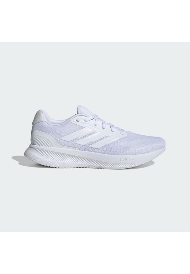 Adidas - Buty Runfalcon 5 Running. Okazja: na co dzień. Kolor: biały. Sport: bieganie