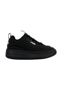 Fila - Buty sportowe Sneakersy damskie, Superbubble Wmn. Kolor: czarny. Materiał: guma, materiał, tkanina, syntetyk. Sport: turystyka piesza