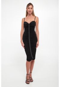 Elisabetta Franchi - Sukienka marszczona bodycon ELISABETTA FRANCHI. Typ sukienki: bodycon #3