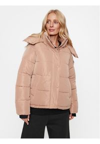 DKNY Sport Kurtka przejściowa DP3J9308 Brązowy Regular Fit. Kolor: brązowy. Materiał: syntetyk. Styl: sportowy