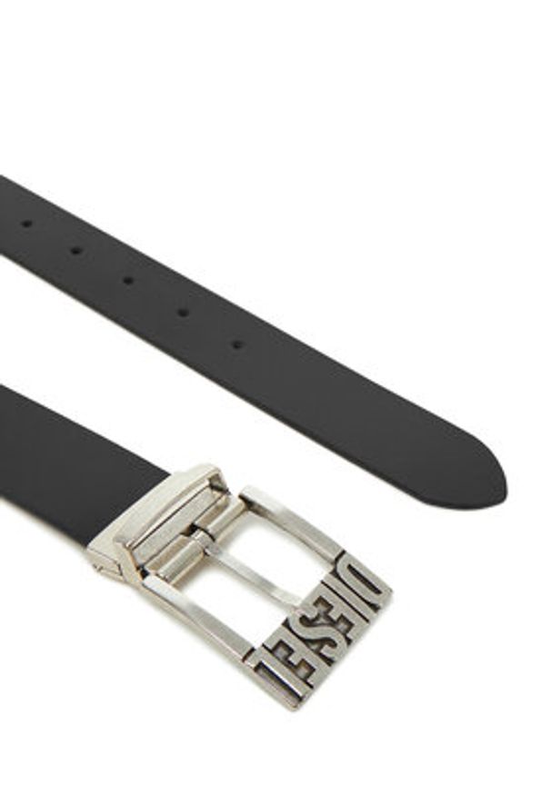 Diesel Pasek Męski X08879 PR227 H1085 Czarny. Kolor: czarny. Materiał: skóra