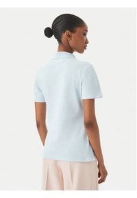 TOMMY HILFIGER - Tommy Hilfiger Polo WW0WW43225 Niebieski jasny Regular Fit. Typ kołnierza: polo. Kolor: niebieski. Materiał: bawełna #2