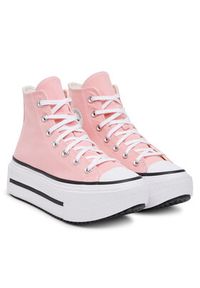 Converse Trampki Chuck Taylor All Star Lift Double Stack A15012C Różowy. Kolor: różowy. Materiał: materiał #6