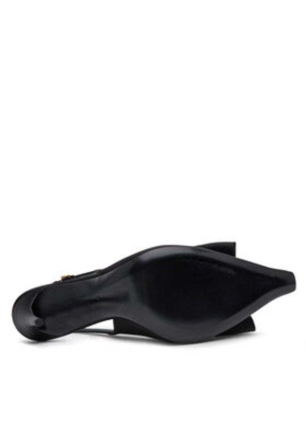 DOLCE & GABBANA - Dolce&Gabbana Sandały CG0844 A3I64 Czarny. Kolor: czarny. Materiał: materiał