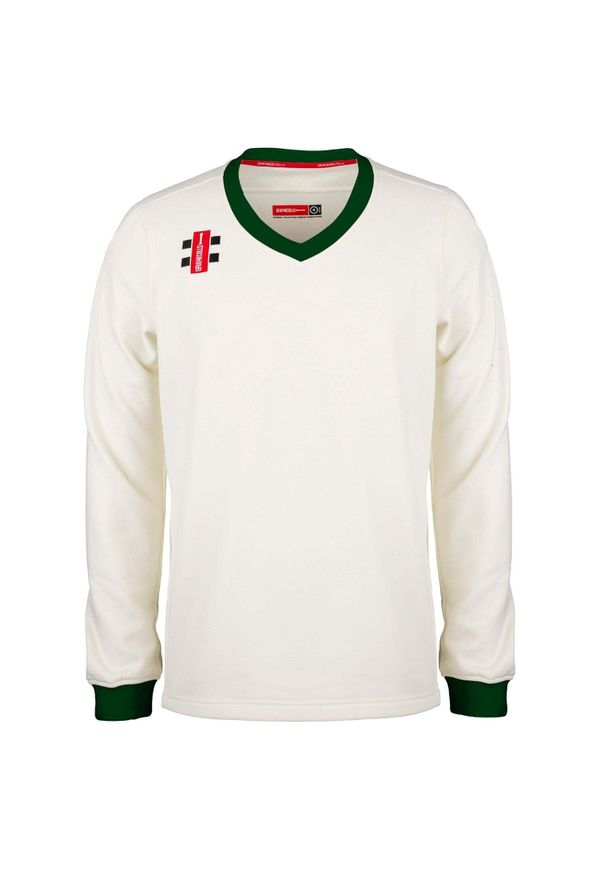 GRAY-NICOLLS - Sweterek dla dzieci Gray-Nicolls Pro Performance. Kolor: zielony, biały, wielokolorowy