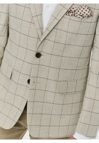 Pako Lorente - PAKO LORENTE – Casualowa marynarka męska w kratę. Okazja: na co dzień. Materiał: jeans. Wzór: kratka. Styl: casual #10