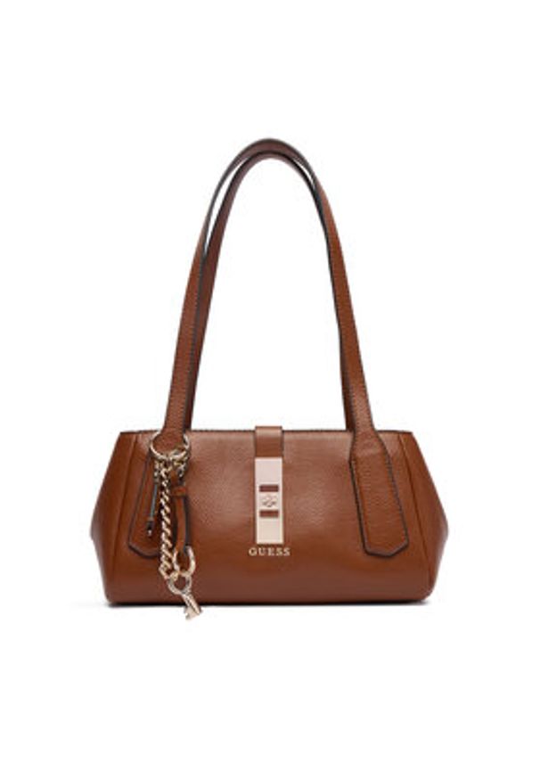 Guess Torebka Brooke HWBG98 97080 Brązowy. Kolor: brązowy. Materiał: skórzane