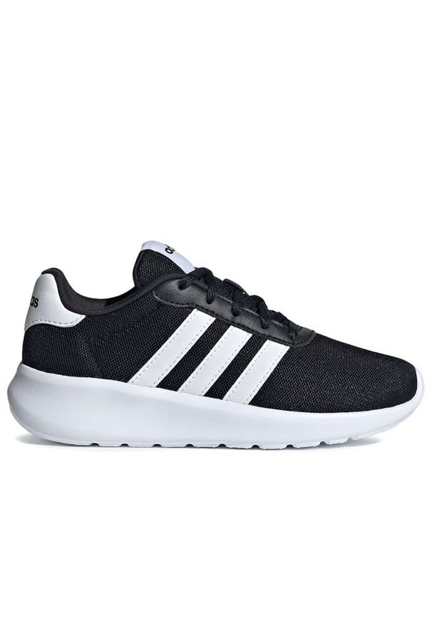 Adidas - Buty adidas Lite Racer 3.0 IE2730 - granatowe. Okazja: na uczelnię. Zapięcie: rzepy. Kolor: niebieski. Materiał: tkanina, skóra, guma. Szerokość cholewki: normalna. Model: Adidas Racer