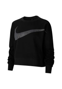 Bluza damska Nike Get Fit CU9014. Materiał: materiał, poliester, bawełna, tkanina. Długość rękawa: raglanowy rękaw. Technologia: Dri-Fit (Nike) #2