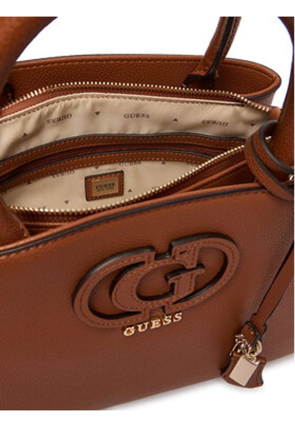 Guess Torebka Isola HWBG99 05060 Brązowy. Kolor: brązowy. Materiał: skórzane