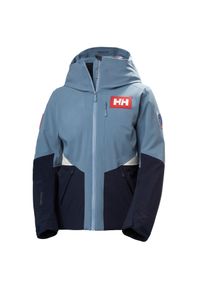 Damska kurtka narciarska Helly Hansen Kvitfjell Race. Kolor: niebieski. Sezon: zima. Sport: narciarstwo #1