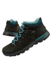 Buty Timberland Sprint Trekker M TB0A5XZ3P01 czarne. Zapięcie: sznurówki. Kolor: czarny. Materiał: nubuk, tworzywo sztuczne, materiał, guma, tkanina, skóra. Szerokość cholewki: normalna. Sport: bieganie