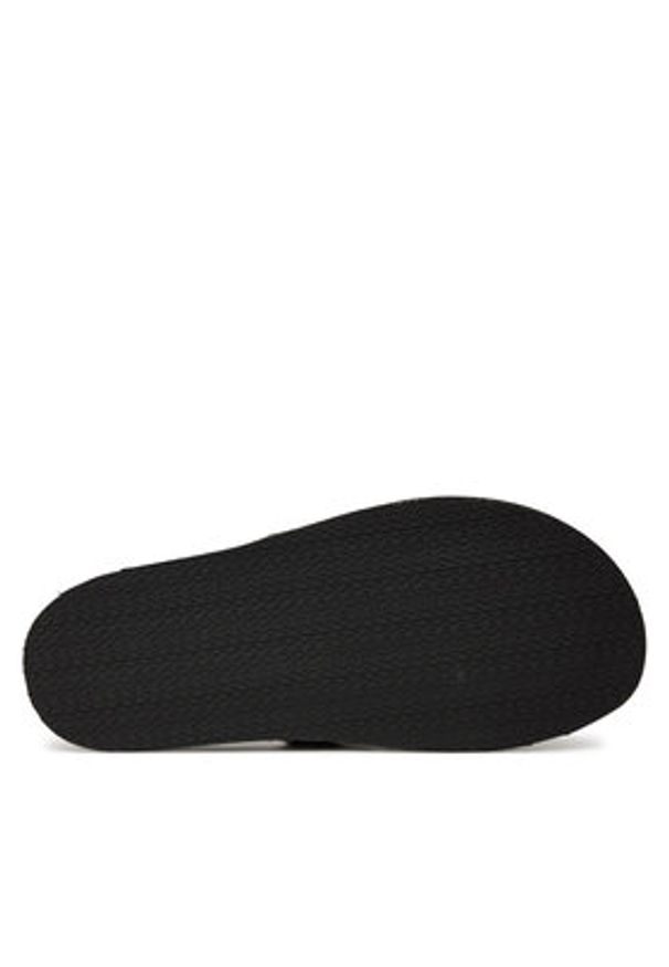 MICHAEL Michael Kors Klapki Mandy Flat Sandal 40S5MAFS2L Czarny. Kolor: czarny. Materiał: skóra