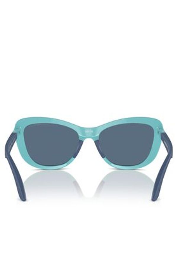 Emporio Armani Okulary przeciwsłoneczne dziecięce 0EK4004 613280 Niebieski. Kolor: niebieski