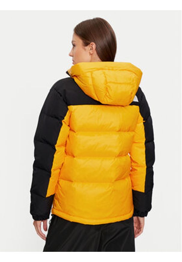 The North Face Kurtka puchowa Himalayan NF0A4R2W Żółty Regular Fit. Kolor: żółty. Materiał: syntetyk