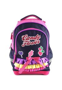 Target Docelowy plecak szkolny, 3D Candy Flover, kolor fioletowy. Kolor: fioletowy #1