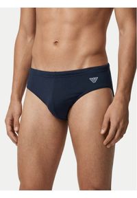 Emporio Armani Kąpielówki EM000570 AF20424 UB102 Granatowy. Kolor: niebieski. Materiał: syntetyk #1