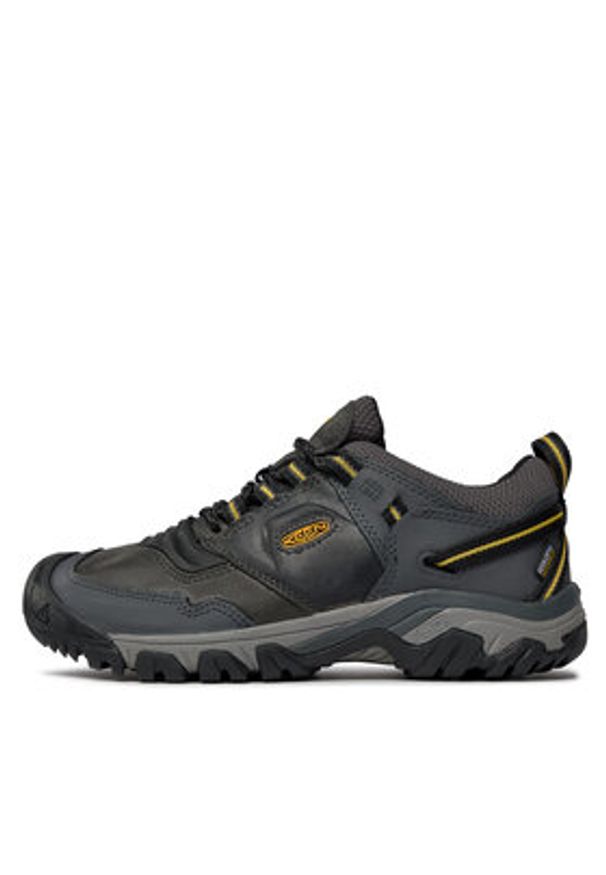 keen - Keen Trekkingi Ridge Flex Wp 1026615 Szary. Kolor: szary. Materiał: materiał. Sport: turystyka piesza