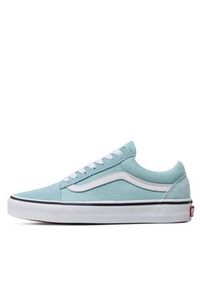 Vans Tenisówki Old Skool VN0007NTH7O1 Niebieski. Kolor: niebieski. Materiał: skóra, zamsz #4