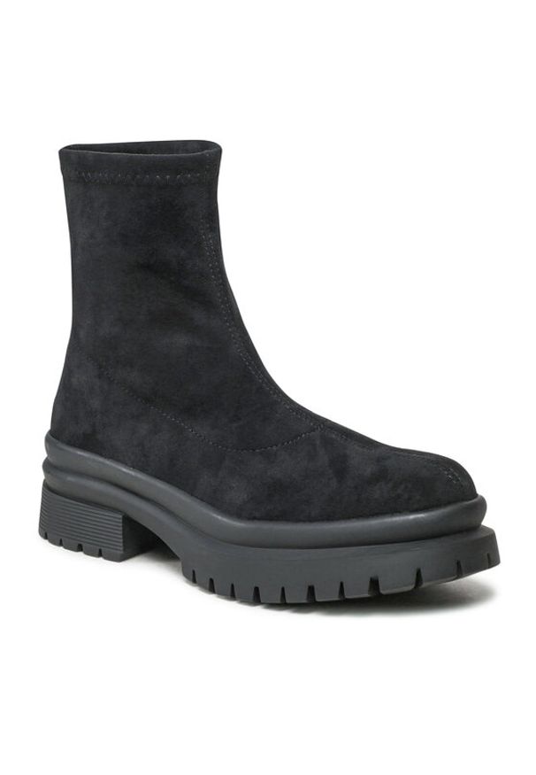 Jenny Fairy Botki WS5795-08 Czarny. Kolor: czarny. Materiał: materiał