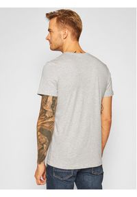 Lacoste T-Shirt TH2038 Szary Regular Fit. Kolor: szary. Materiał: bawełna #3