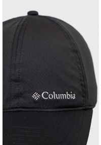 columbia - Columbia Czapka kolor czarny z aplikacją. Kolor: czarny. Materiał: materiał. Wzór: aplikacja #4