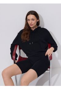 Reserved - Bawełniane kolarki - czarny. Kolor: czarny. Materiał: bawełna #1