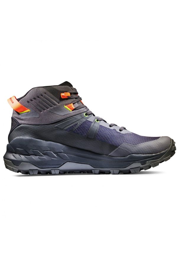 Buty turystyczne męskie Mammut Sertig II Mid GTX. Kolor: niebieski