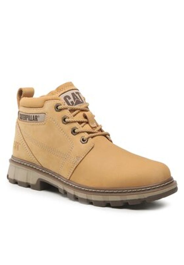 CATerpillar Trapery Gold Rush 723788 Brązowy. Kolor: brązowy. Materiał: skóra, nubuk